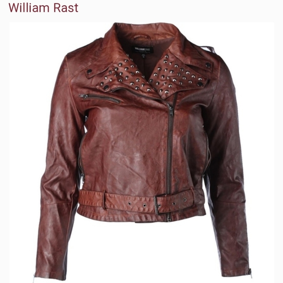 🆕️ WILLIAM RAST™

Kate Pleather Moto Jacket - Picture 2 of 12